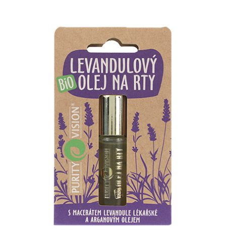 Purity Vision Bio levandulový olej na rty 10 ml