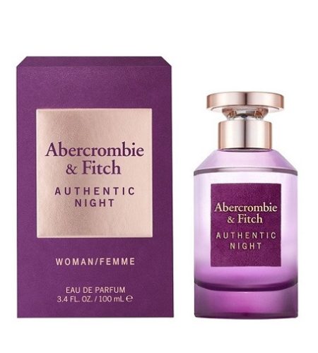 Abercrombie & Fitch Authentic Night Woman eau de parfum for women 100 ml