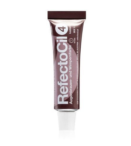 RefectoCil Eyelash And Eyebrow Tint eyebrow and eyelash color 15 ml 4 Chestnut
