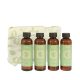 Panier Des Sens Soothing Almond ajándék szett tusfürdő 70 ml + šampon 70 ml + kondicionáló 70 ml + testápoló 70 ml