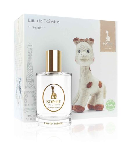 Sophie La Girafe La Girafe EDT unisex 100 ml + plyšová hračka ajándék szett
