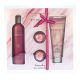 The Indulgent Bathing Co. Serene Moments Nourishing Bath & Body Set ajándék szett fürdőhab 300 ml + testápoló 200 ml + bomba do koupele 2 x 30 g