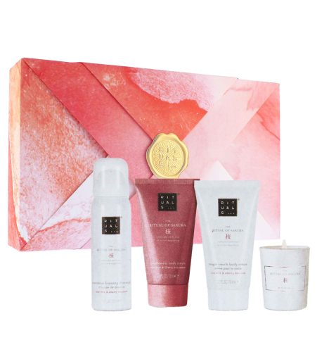 Rituals The Ritual of Sakura SET Small (SG 50ml + Body Scrub 70ml + BC 70ml + Candle 25g)