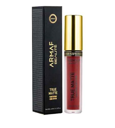 Armaf Beauté True Matte Transferproof Liq Lipstick 4ml 04 Shades