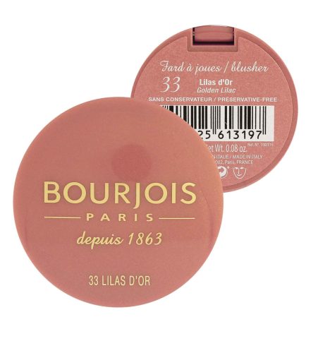 Bourjois Little Round Pot Blush 2,5g 33 Lilas d'Or