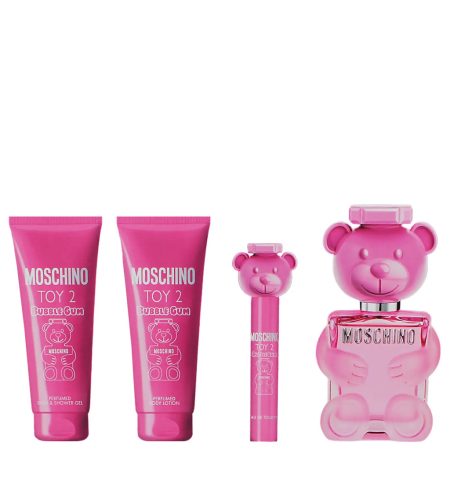 Moschino Toy 2 Bubble Gum SET W (EDT 100ml + Body Lotion 100ml + SG 100ml + EDT 10ml)