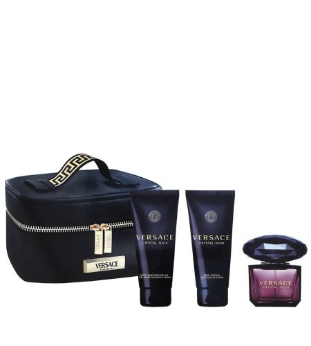 Versace Crystal Noir SET W (EDP 90ml + BL 100ml + SG 100ml + Bag)