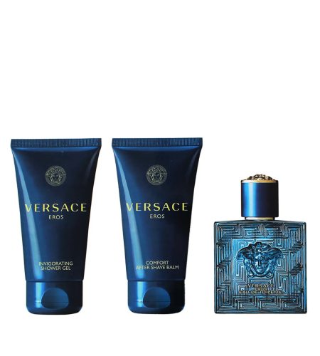 Versace Eros SET M (EDP 50ml + Aftershave Balm 50ml + SG 50ml)