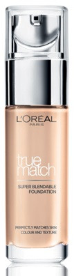 L'Oréal Paris True Match Super Blendable Foundation SPF17 folyékony smink 30 ml 1C Rose Ivory