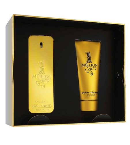 Paco Rabanne 1 Million eau de toilette for men 100 ml + tusfürdő 100 ml ajándék szett