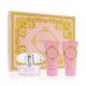Versace Bright Crystal eau de toilette for women 50 ml + testápoló 50 ml + tusfürdő 50 ml ajándék szett