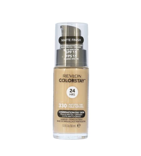 Revlon Colorstay smink Combination Oily Skin smink for combination to oily skin 30 ml 330 Natural Tan