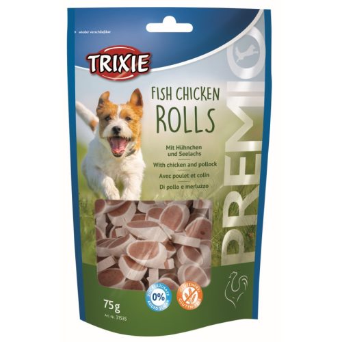 Trixie Jutalomfalat Premio Rolls Light Csirkés 75Gr