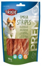 Trixie Jutalomfalat Premio Omega Stripes Csirkés 100Gr